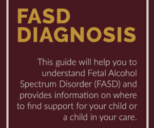 CanFASD Caregiver Guide to Diagnosis cover