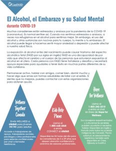FASD & COVID-19 one-pager (Spanish)