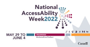 National AccessAbility Week 2022 Poster