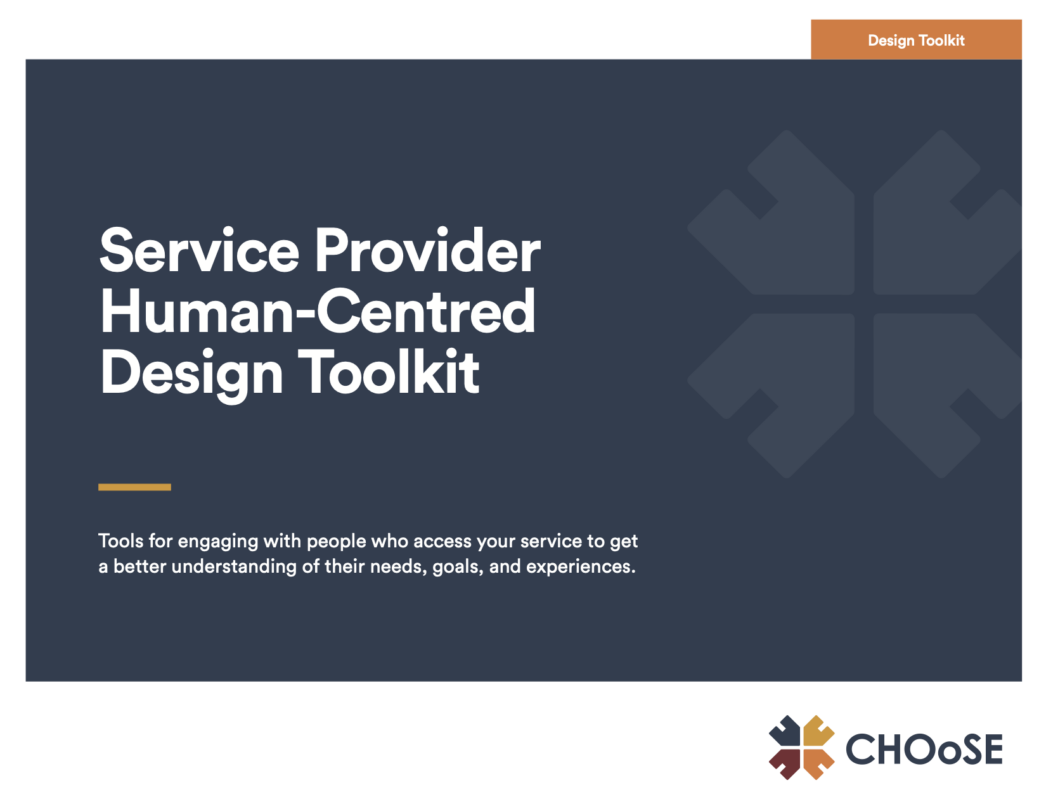 Service Provider Human-Centred Design Toolkit