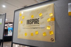 Inspire board from the Canada FASD Conference