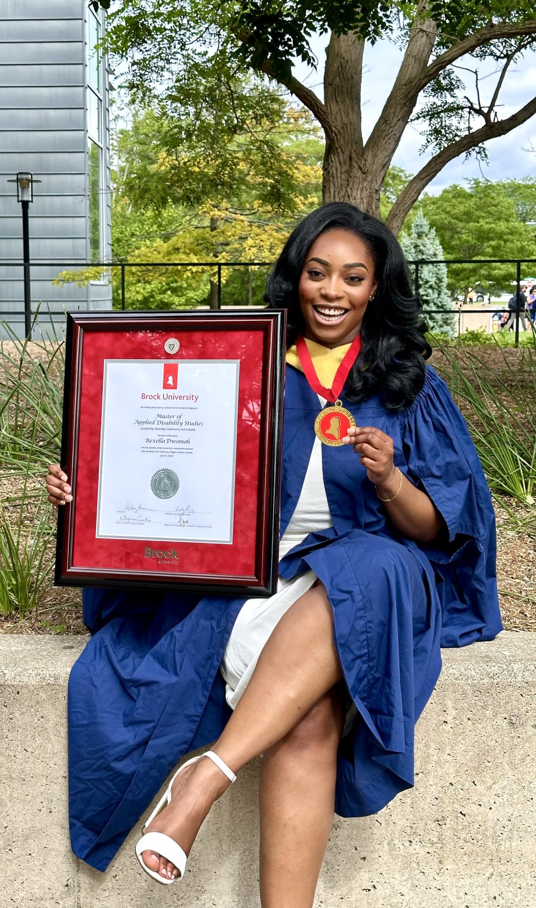 Rexella Dwomoh graduation